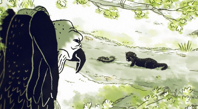 THE EEL, THE WEASEL AND THE VULTURE - still #1