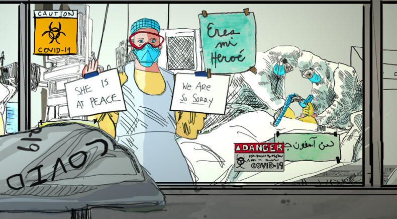 Frontline Nurses: Dispatches from the COVID-19 Pandemic - still #4