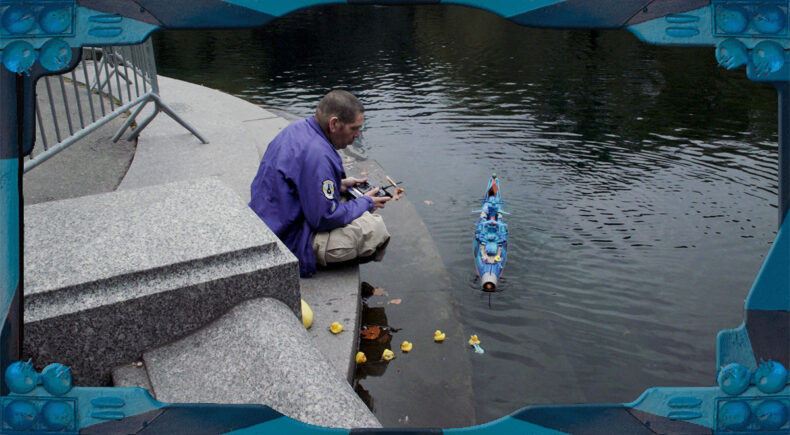 Victor's Command, The Yamato on Patrol in Central Park - still #1