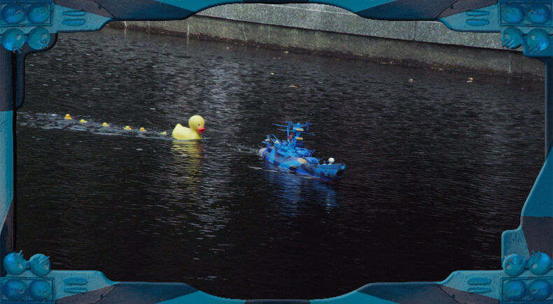 Victor's Command, The Yamato on Patrol in Central Park - still #2