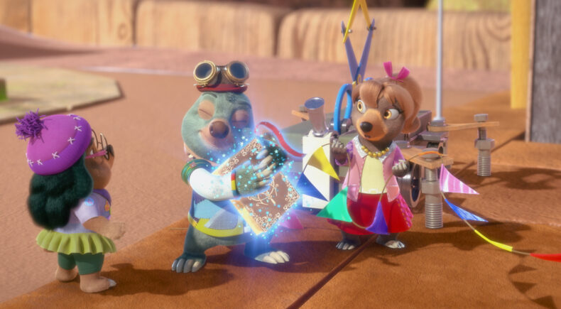 A Mole In Time - still #1