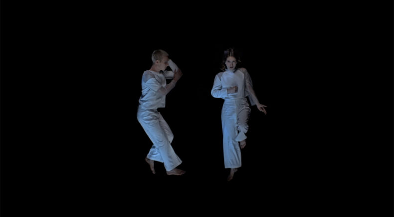 Stargazing. A dialogue on creation between serial silence-killers - still #1