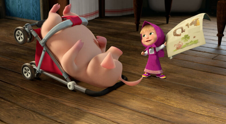 Masha and the Bear. Lucky Charms - still #5